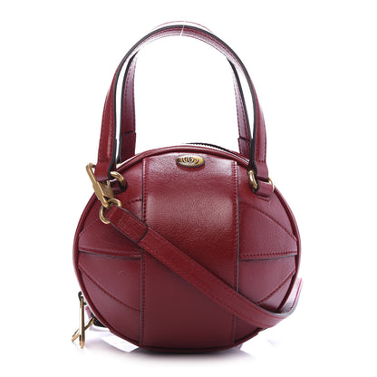 Gucci Piuma Lux Energy Mini Tifosa Basketball Shaped Shoulder Bag Romantic Cerise 1 of 12
