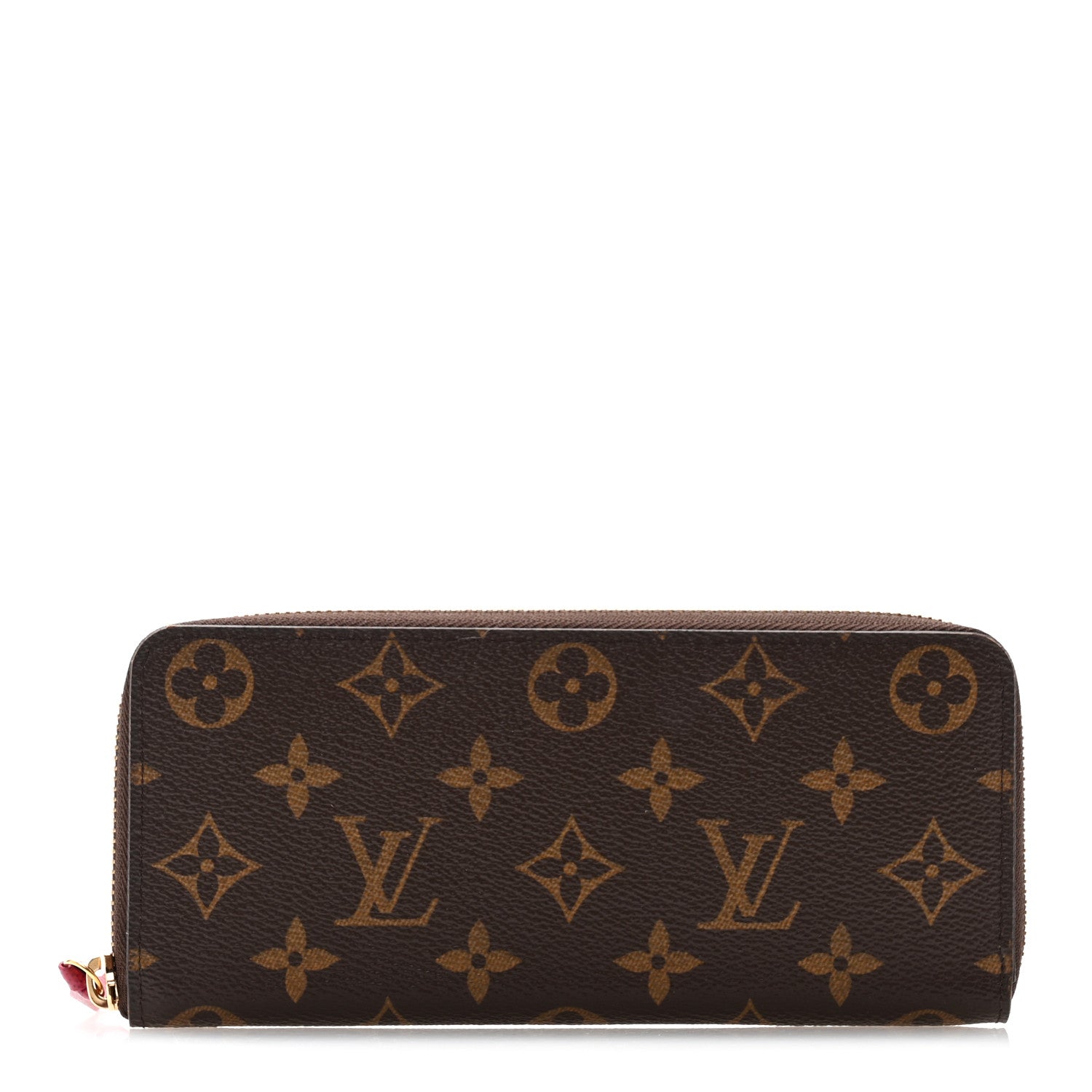Louis Vuitton Monogram Clemence Wallet Fuchsia 1 of 8