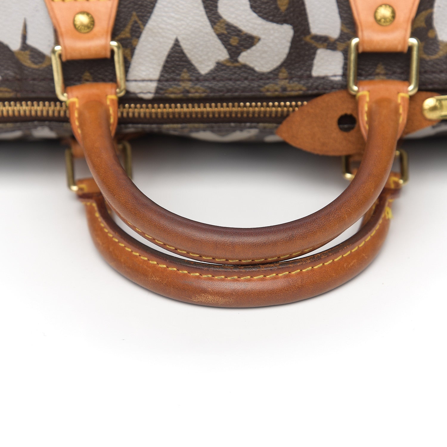 Louis Vuitton Monogram Graffiti Speedy 30 Silver 7 of 12