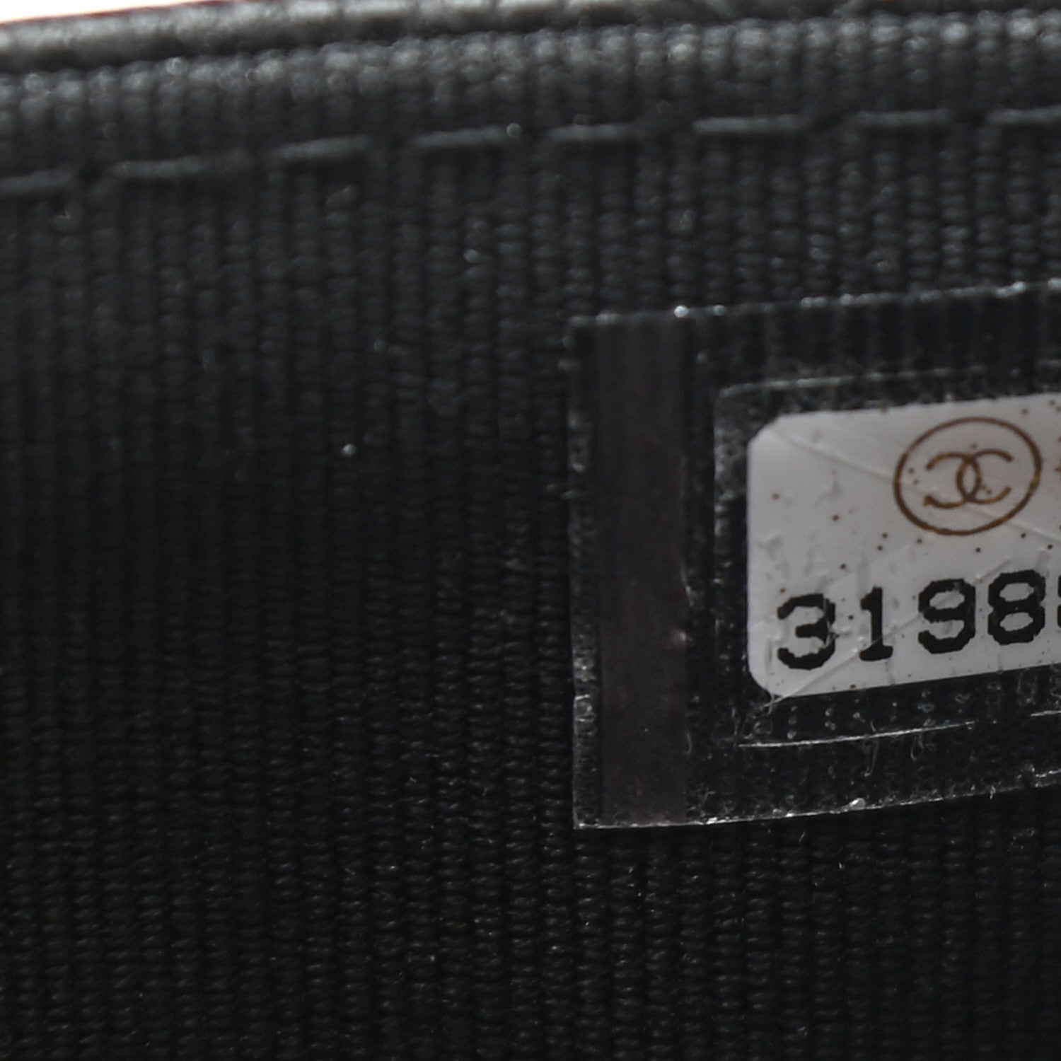 Chanel Caviar Quilted Crystal CC Flap Card Holder Black 8 of 9
