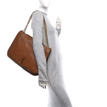 Saint Laurent Lambskin Matelasse Monogram Large Jamie 4.3 Light Fox 2 of 10