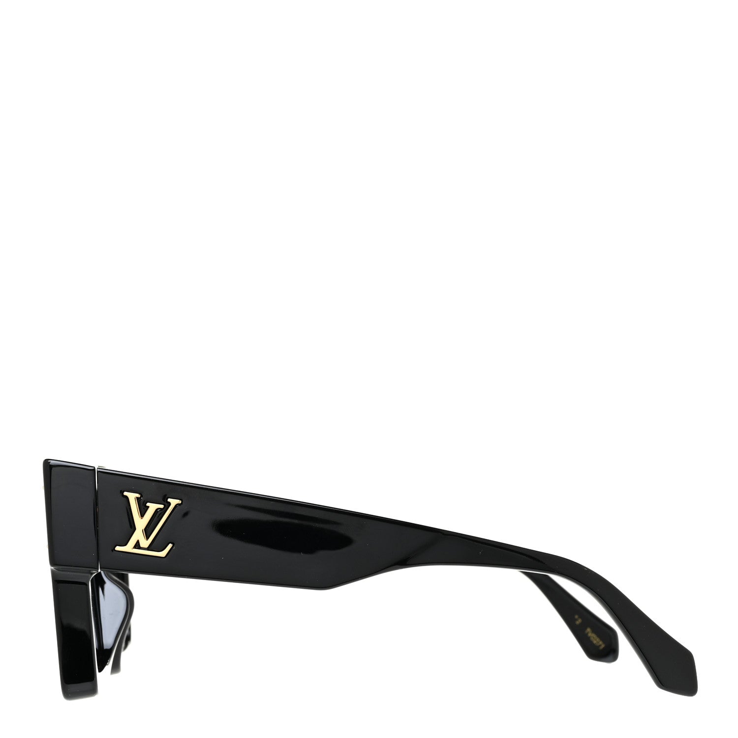 Louis Vuitton Acetate Cyclone Sunglasses Z1578E Black 2 of 9