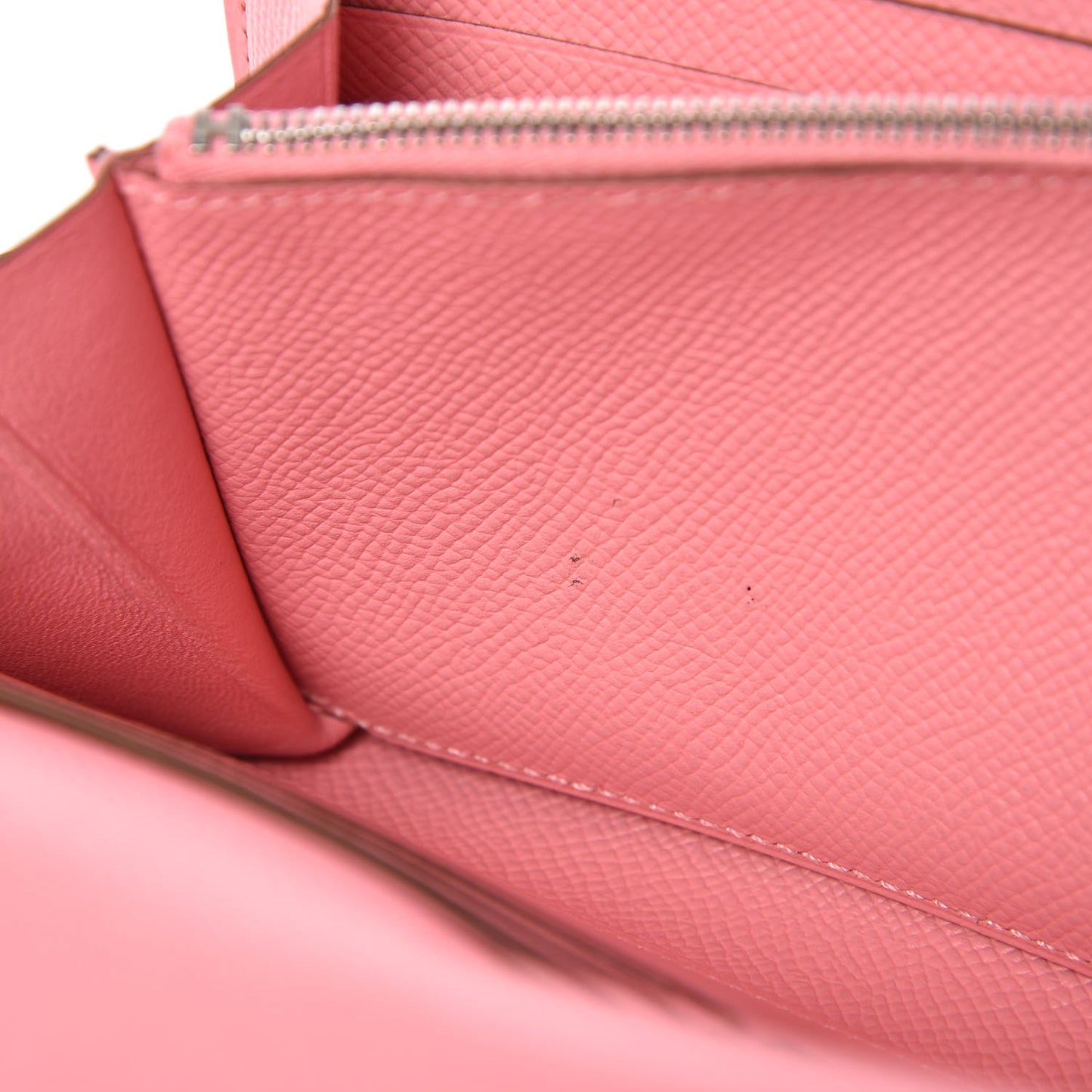 Epsom Kelly Longue Wallet Rose Confetti
