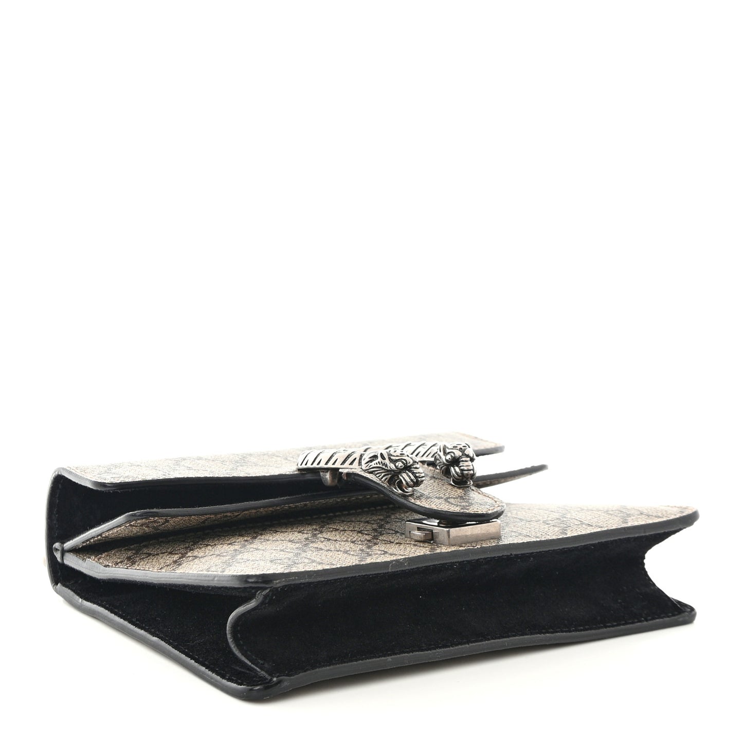 GG Supreme Monogram Mini Dionysus Shoulder Bag Black