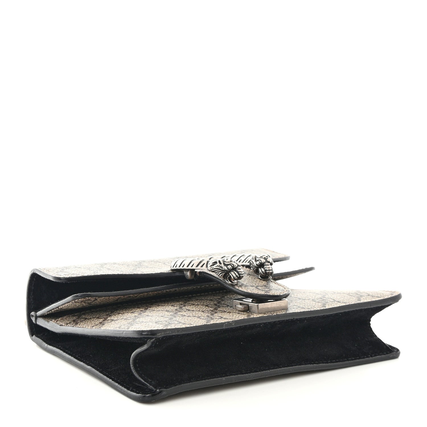 Gucci GG Supreme Monogram Mini Dionysus Shoulder Bag Black 4 of 12