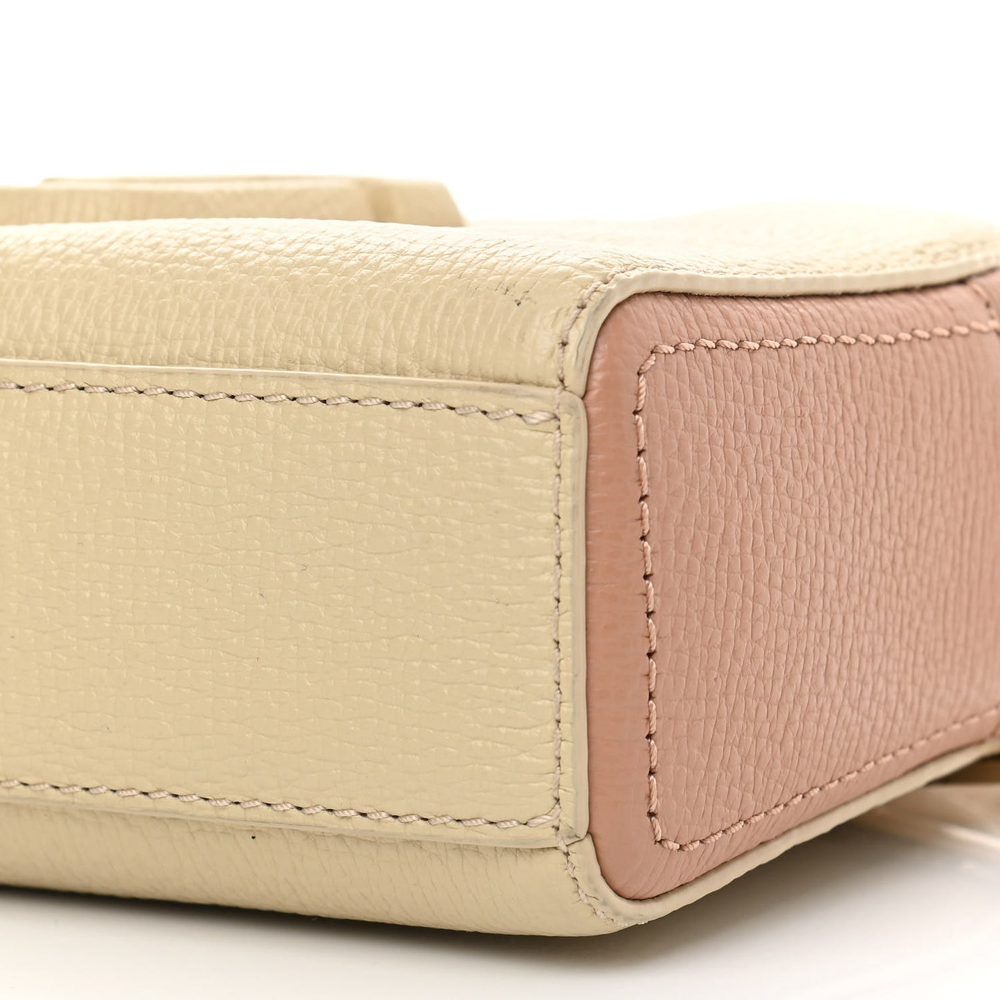 Calfskin Shutter Camera Crossbody Bag Ivory