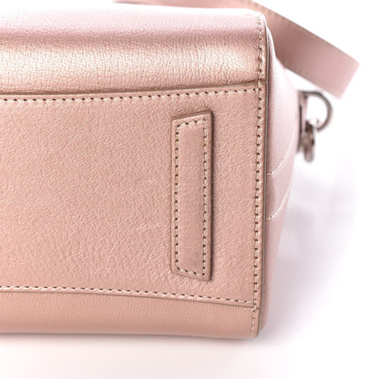 Givenchy Metallic Sugar Goatskin Mini Antigona Light Pink 12 of 15