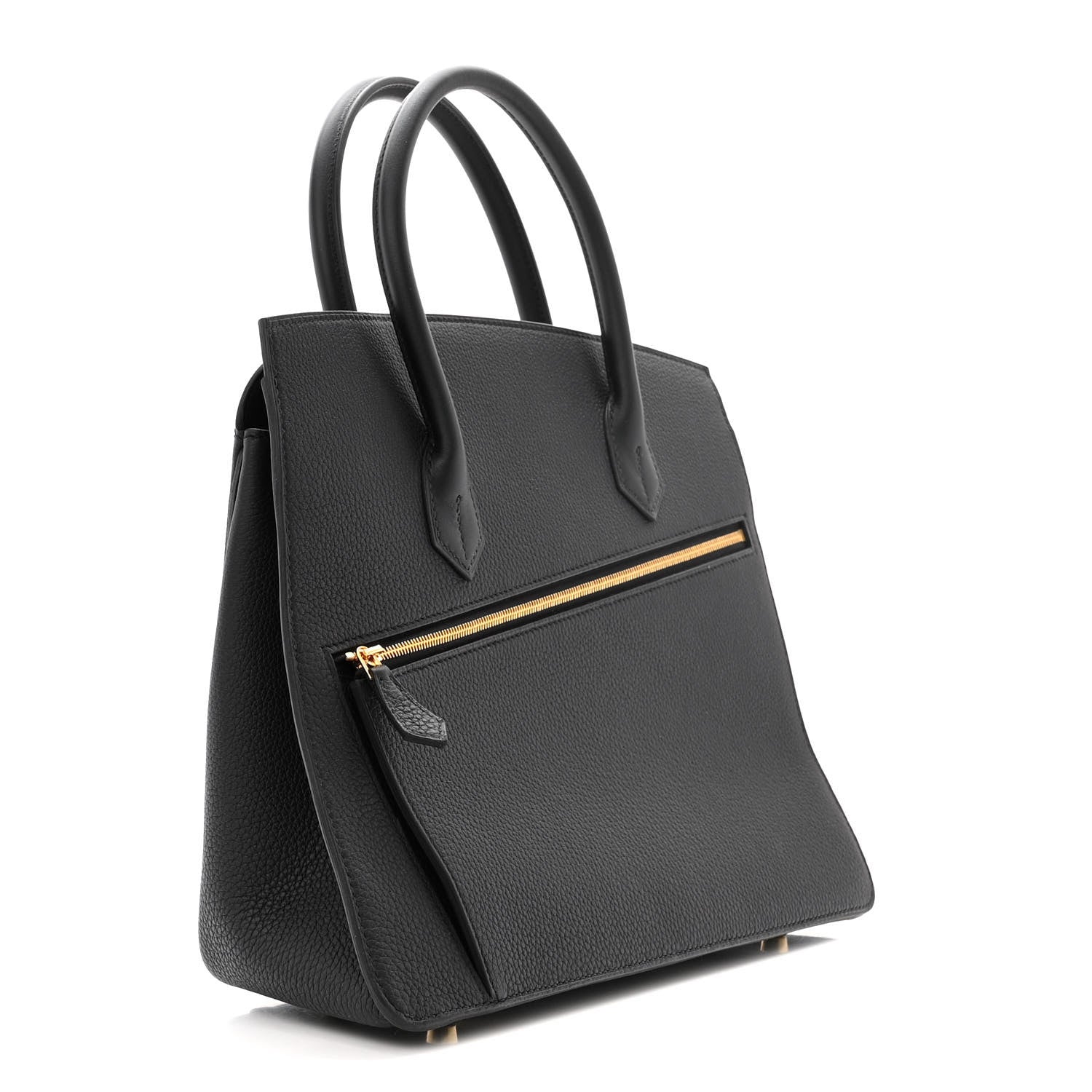 Hermes Togo Swift Birkin En Desordre Sellier 30 Black 3 of 12