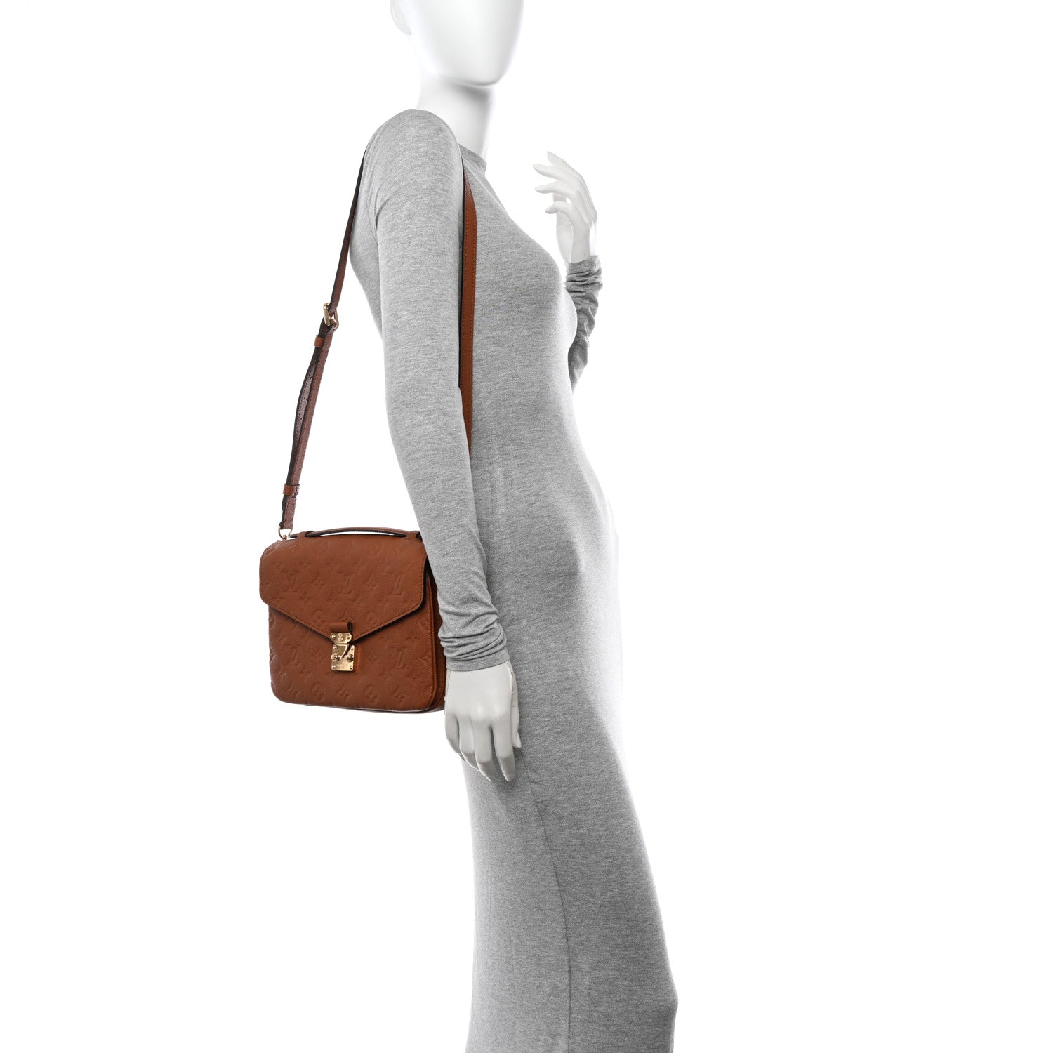 Louis Vuitton Empreinte Pochette Metis Cognac 3 of 9