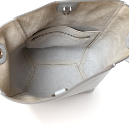 Celine Soft Grained Calfskin Small Sangle Bucket Bag Grey 2 of 9