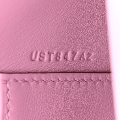Hermes Swift Kelly Cut Clutch Pochette Mauve Sylvestre 7 of 8