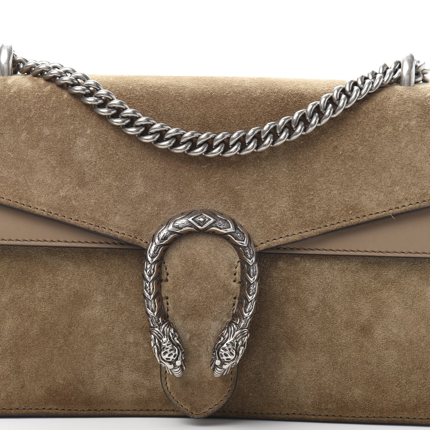 Gucci Suede Small Dionysus Shoulder Bag Taupe 14 of 14