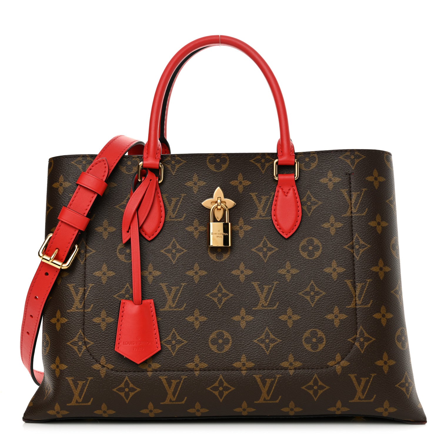 Louis Vuitton Monogram Flower Tote Coquelicot 1 of 14