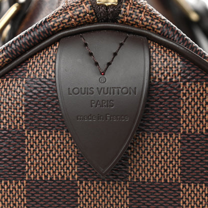 Louis Vuitton Damier Ebene Speedy 30 5 of 11