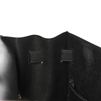 Hermes Epsom Kelly Sellier 35 Black 17 of 42