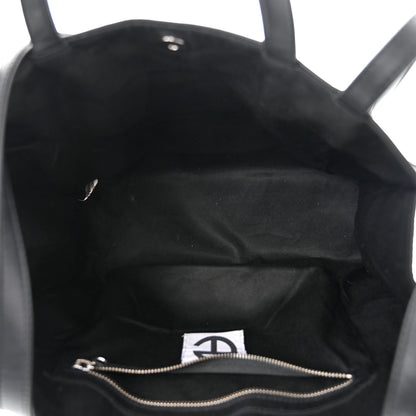 Telfar Vegan Leather Medium Shopping Bag Black 5 of 12