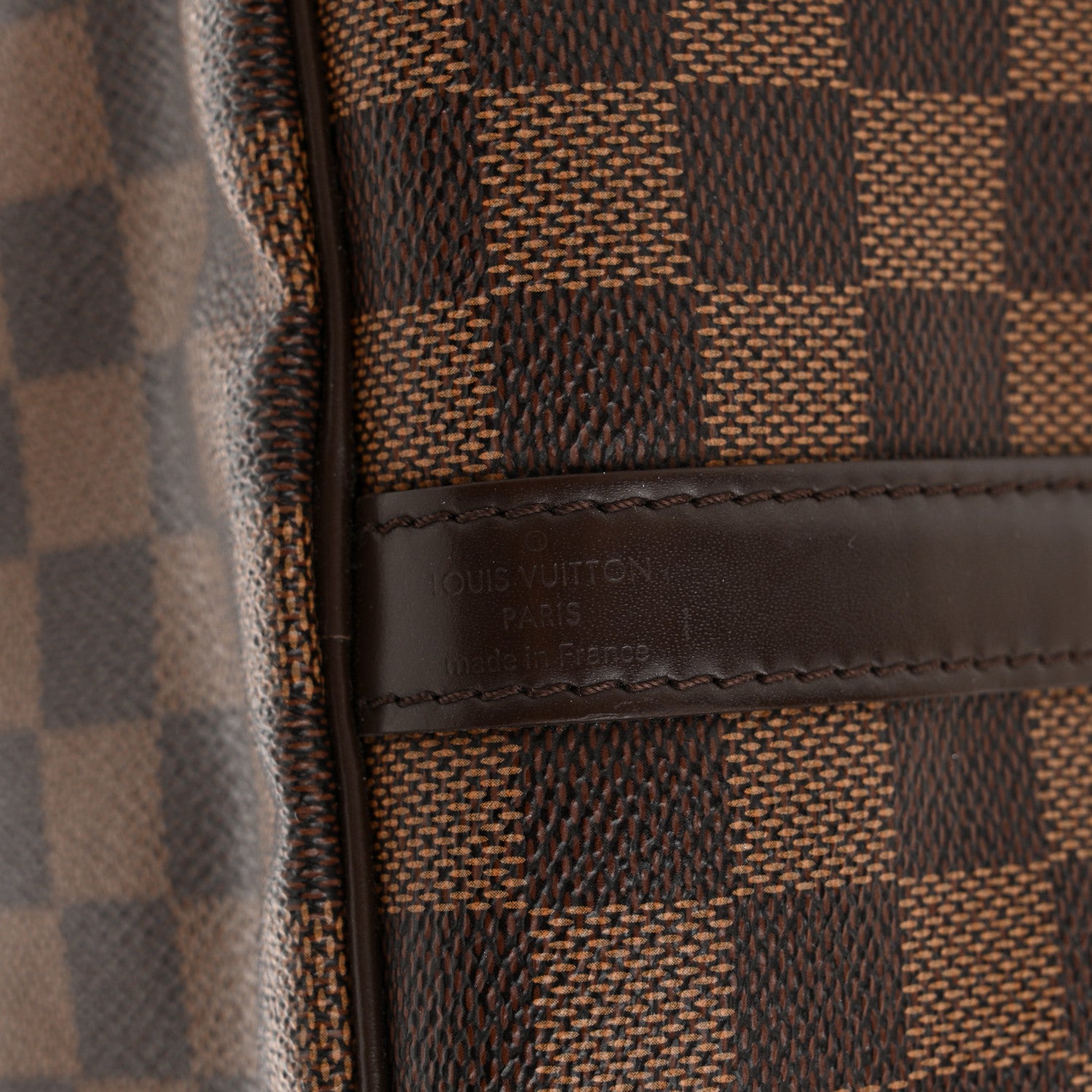 Louis Vuitton Damier Ebene Speedy Bandouliere 30 7 of 13