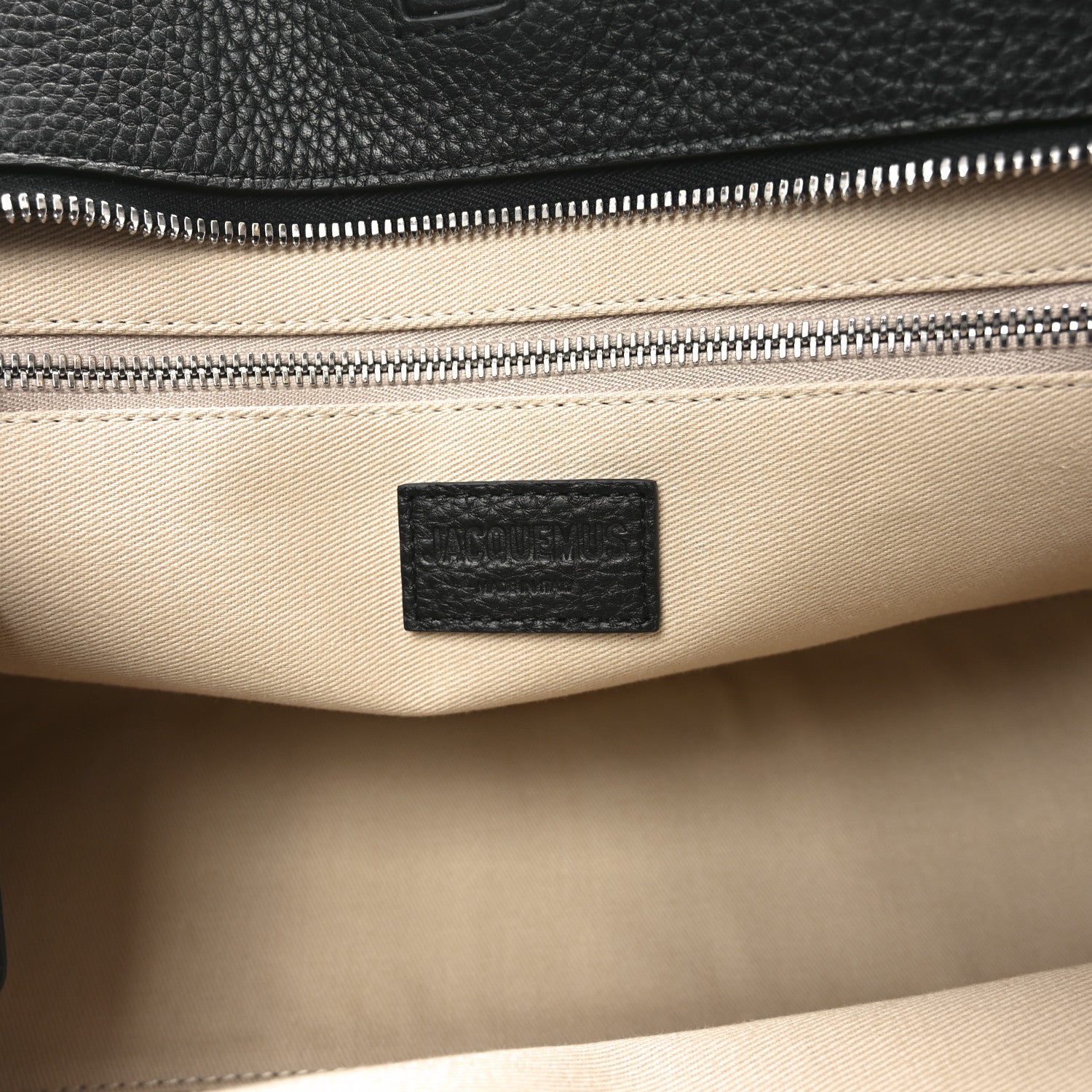 Jacquemus Grained Calfskin The Turismo Soft Bowling Black 6 of 9