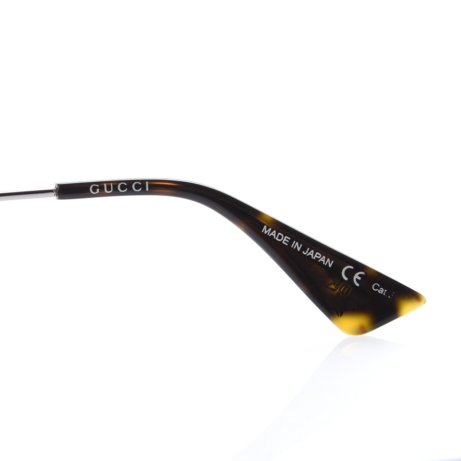 Gucci Aviator Sunglasses GG0062S Tortoise 5 of 8