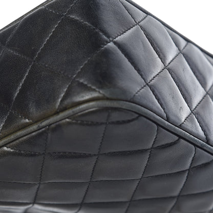 Chanel Lambskin Quilted CC Tassel Camera Case Black 13 of 16