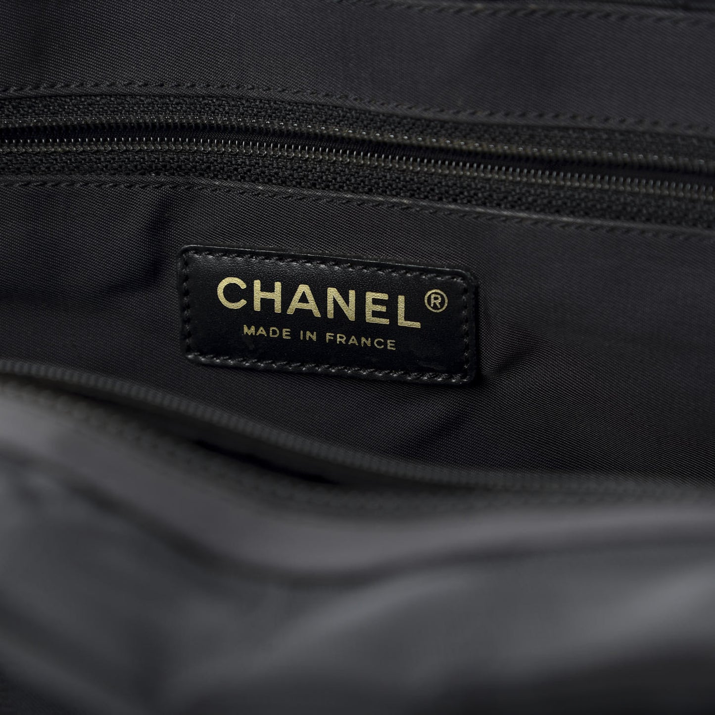 Nylon Small Travel Tote Black