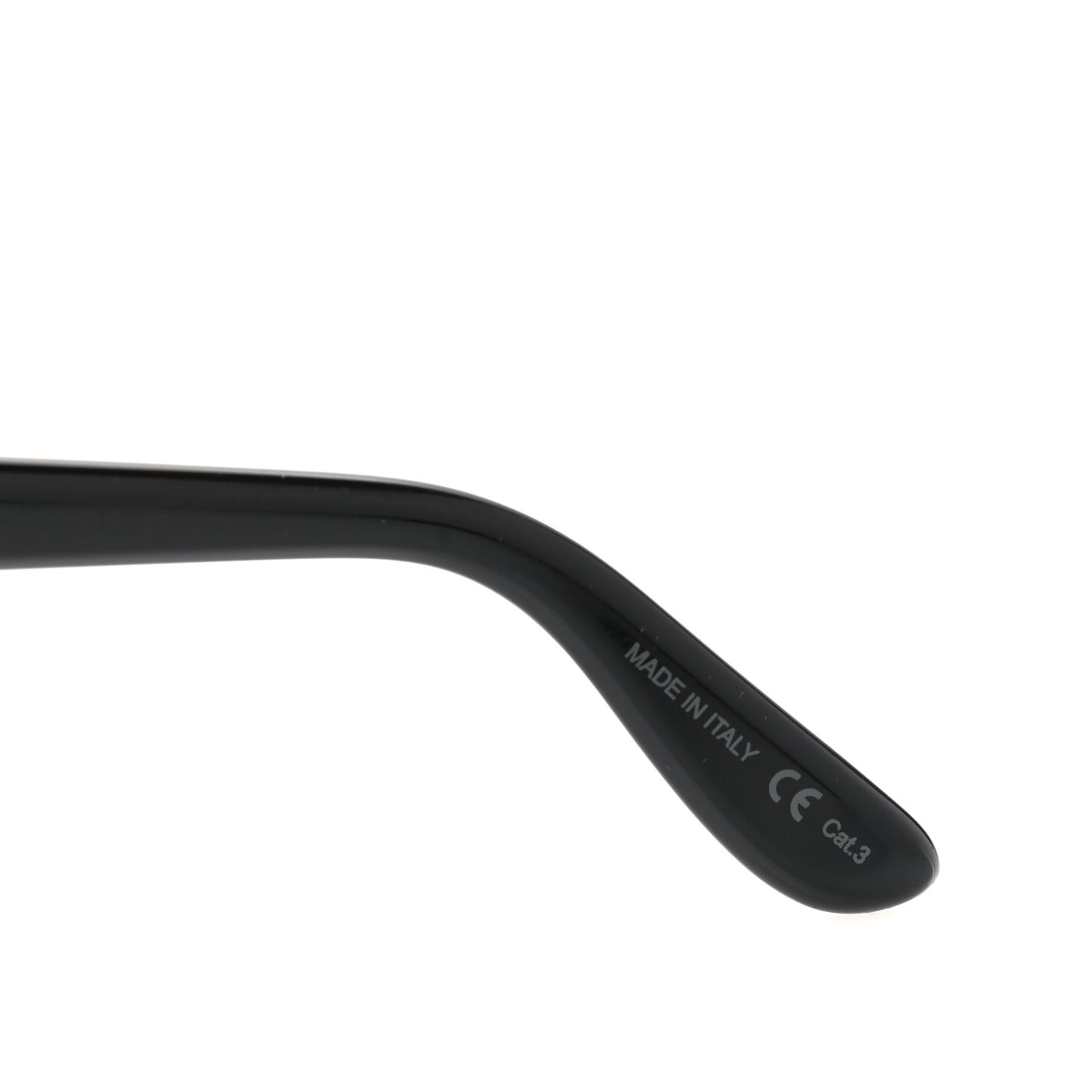 Oversize Square Acetate SLM24K Sunglasses Black