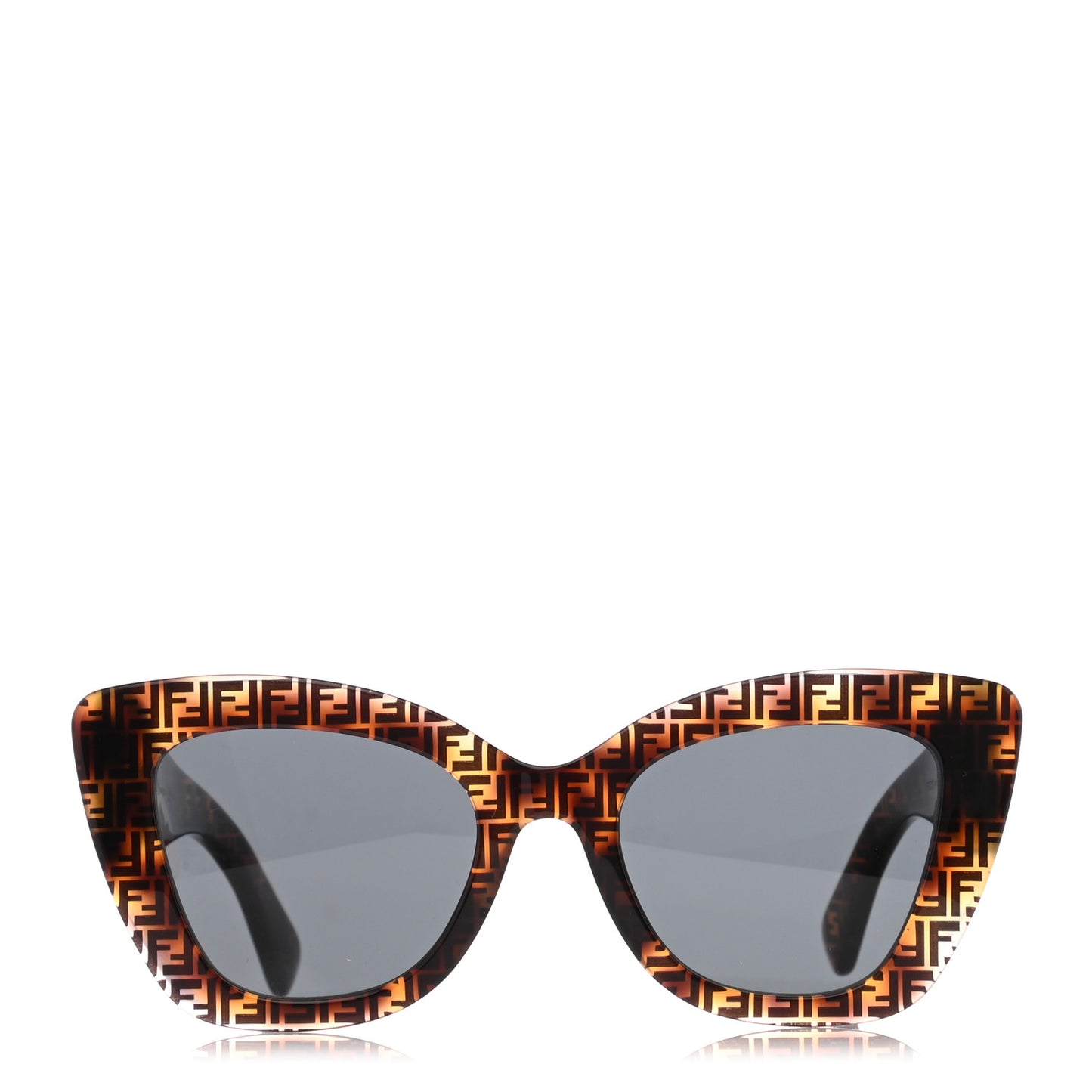 Acetate F is Fendi FF Cat Eye Sunglasses FF 0360/G/S Havana
