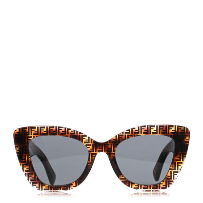 Fendi Acetate F is Fendi FF Cat Eye Sunglasses FF 0360/G/S Havana 2 of 6