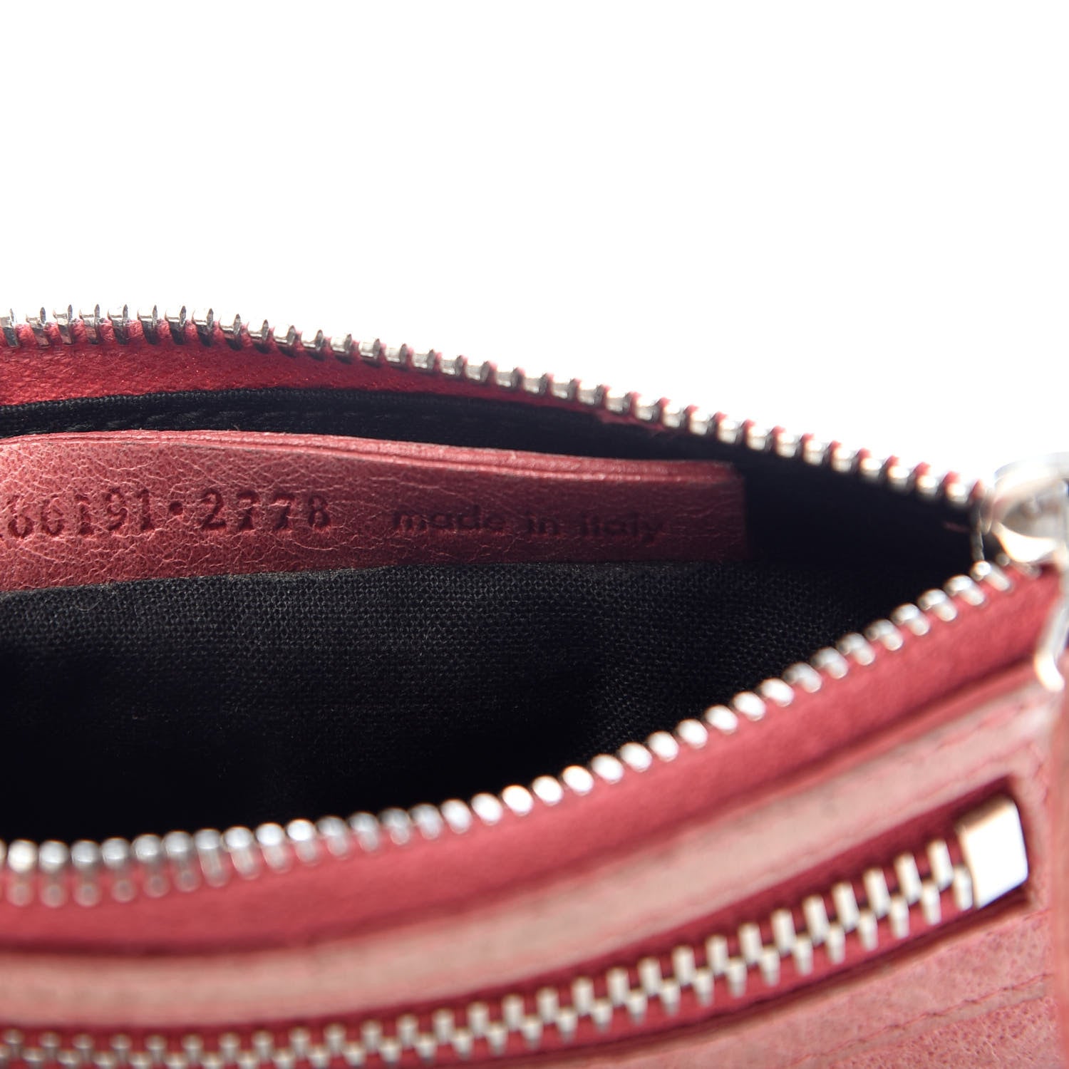 Balenciaga Agneau Giant 12 Silver Hardware M Porte-Monnaie Coin Purse Pivoine 7 of 7