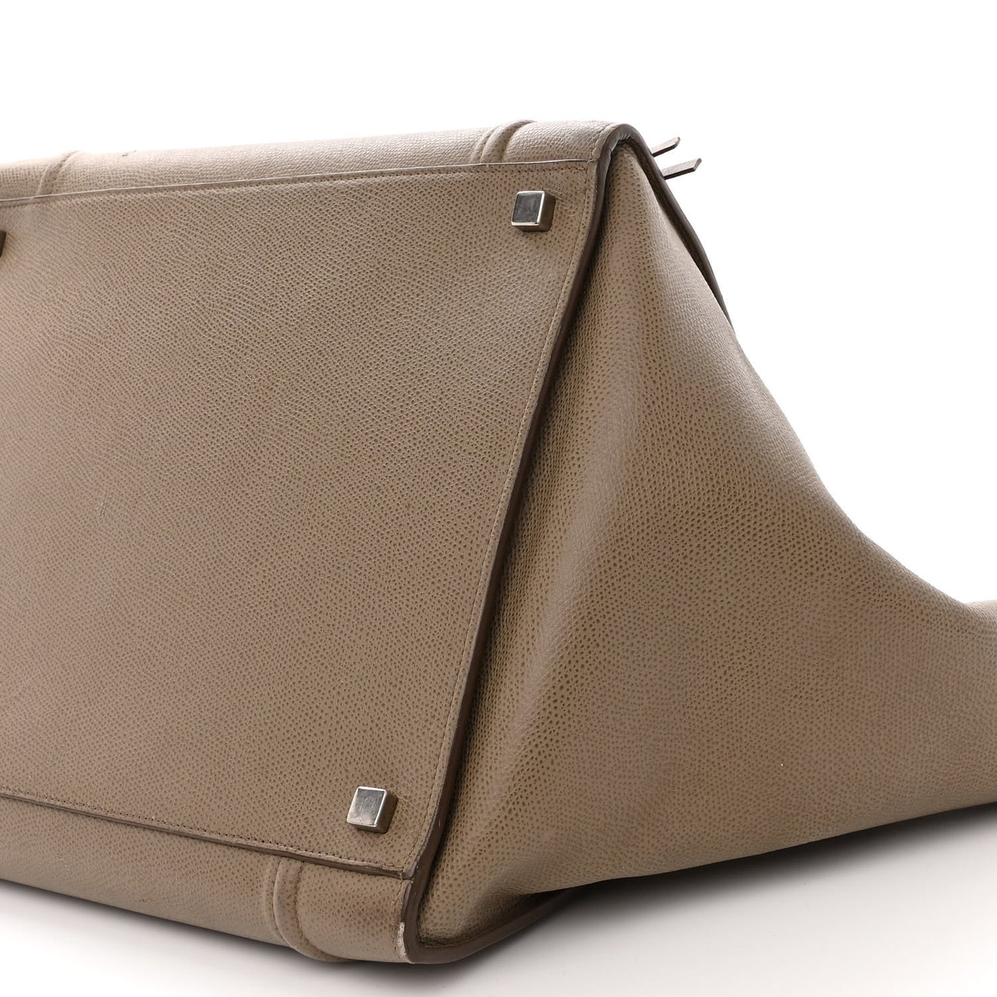 Grained Calfskin Medium Phantom Luggage Taupe