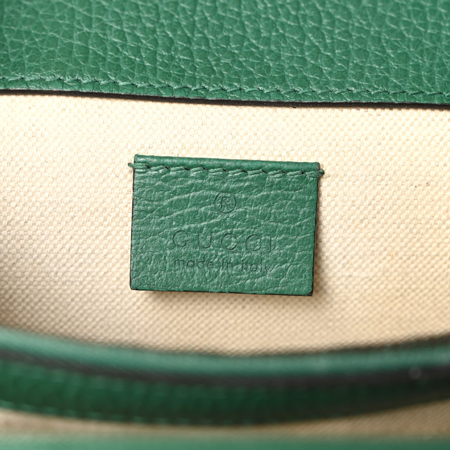 Gucci Pebbled Calfskin Small Dionysus Shoulder Bag Emerald 7 of 14