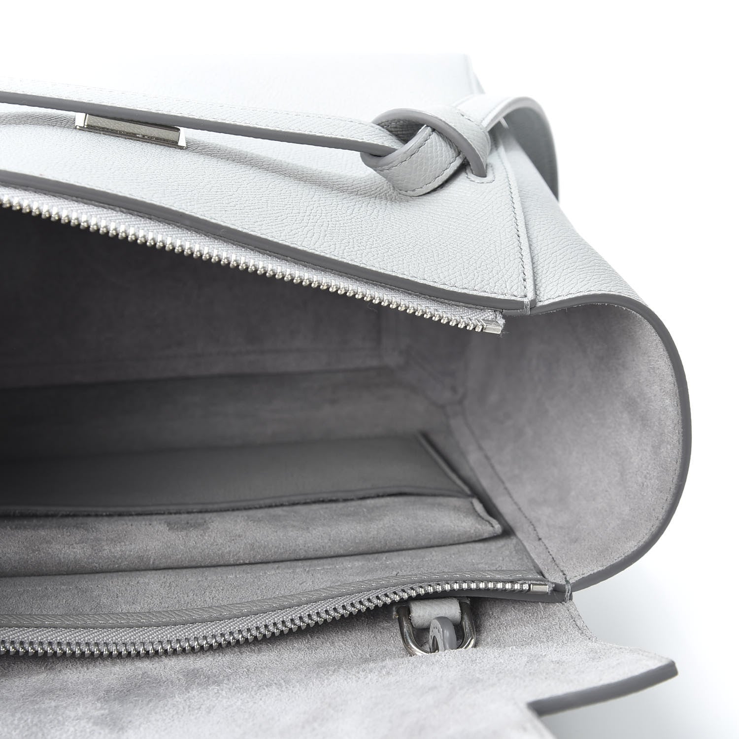 Celine Grained Calfskin Micro Belt Bag Cloud 4 of 9