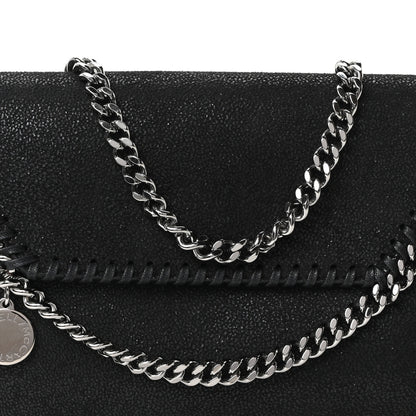 Stella McCartney Shaggy Deer Mini Falabella Crossbody Bag Black 7 of 9