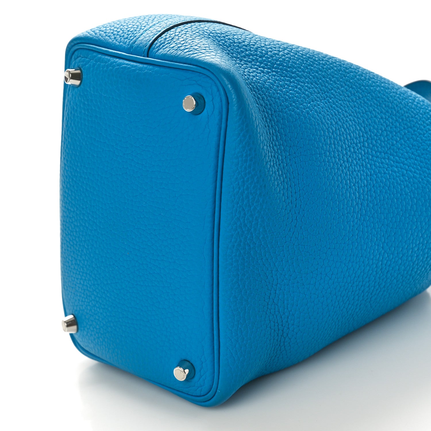Hermes Taurillon Clemence Picotin Lock 18 PM Bleu Frida 9 of 9