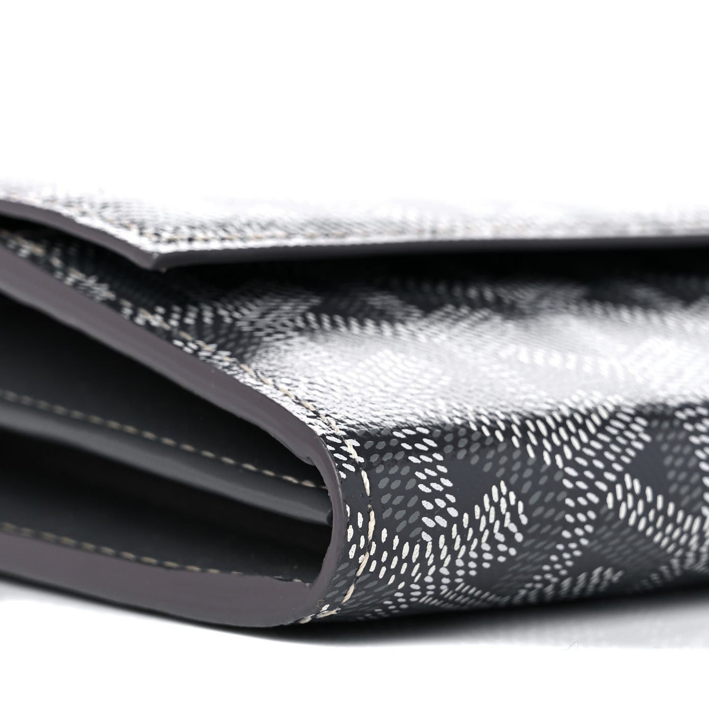 Goyardine Varenne Continental Wallet Grey
