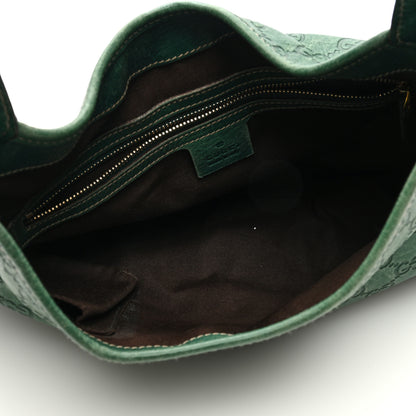 Gucci Guccissima Medium Jackie O Bouvier Hobo Green 5 of 13