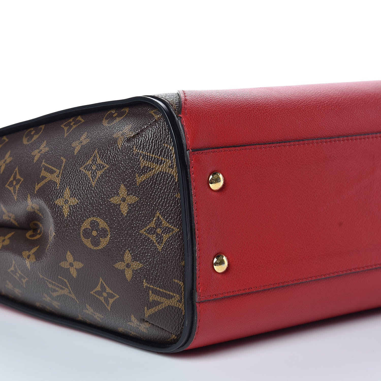 Louis Vuitton Calfskin Monogram Kimono Tote Cherry 5 of 9