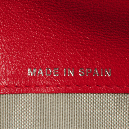 Chanel Caviar Yen CC Wallet Red 8 of 9