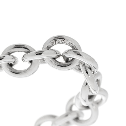 Tiffany Sterling Silver Round Chain Link Bracelet 5 of 5