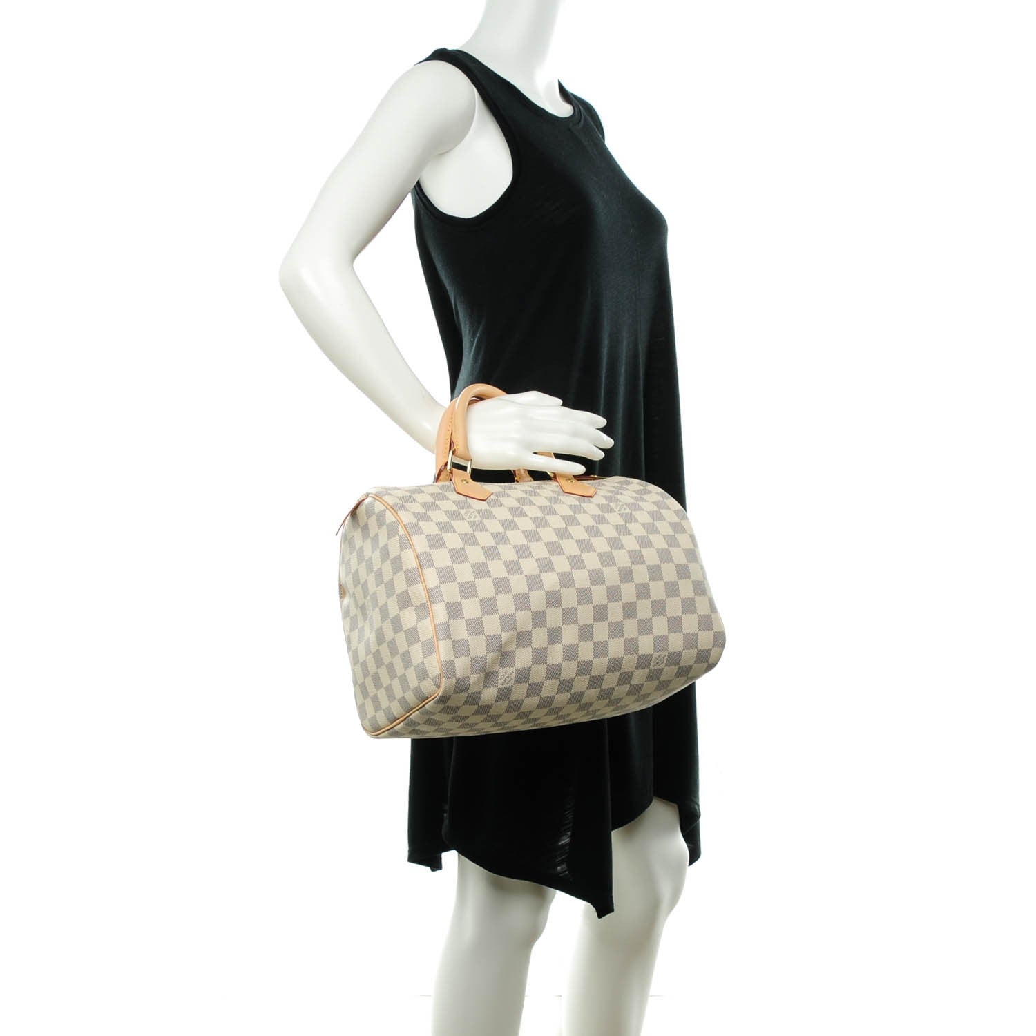 Louis Vuitton Damier Azur Speedy 30 2 of 7