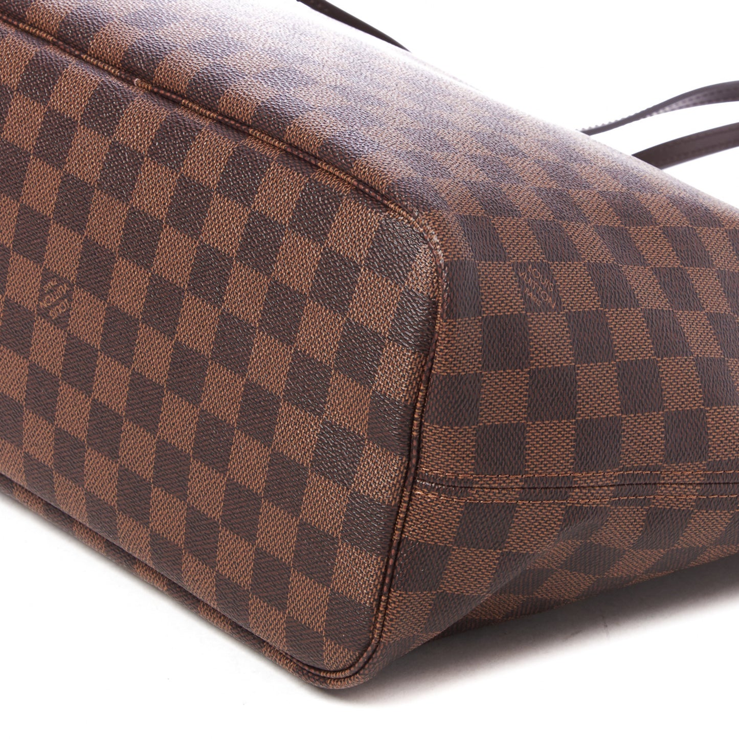 Damier Ebene Neo Neverfull MM Rose Ballerine