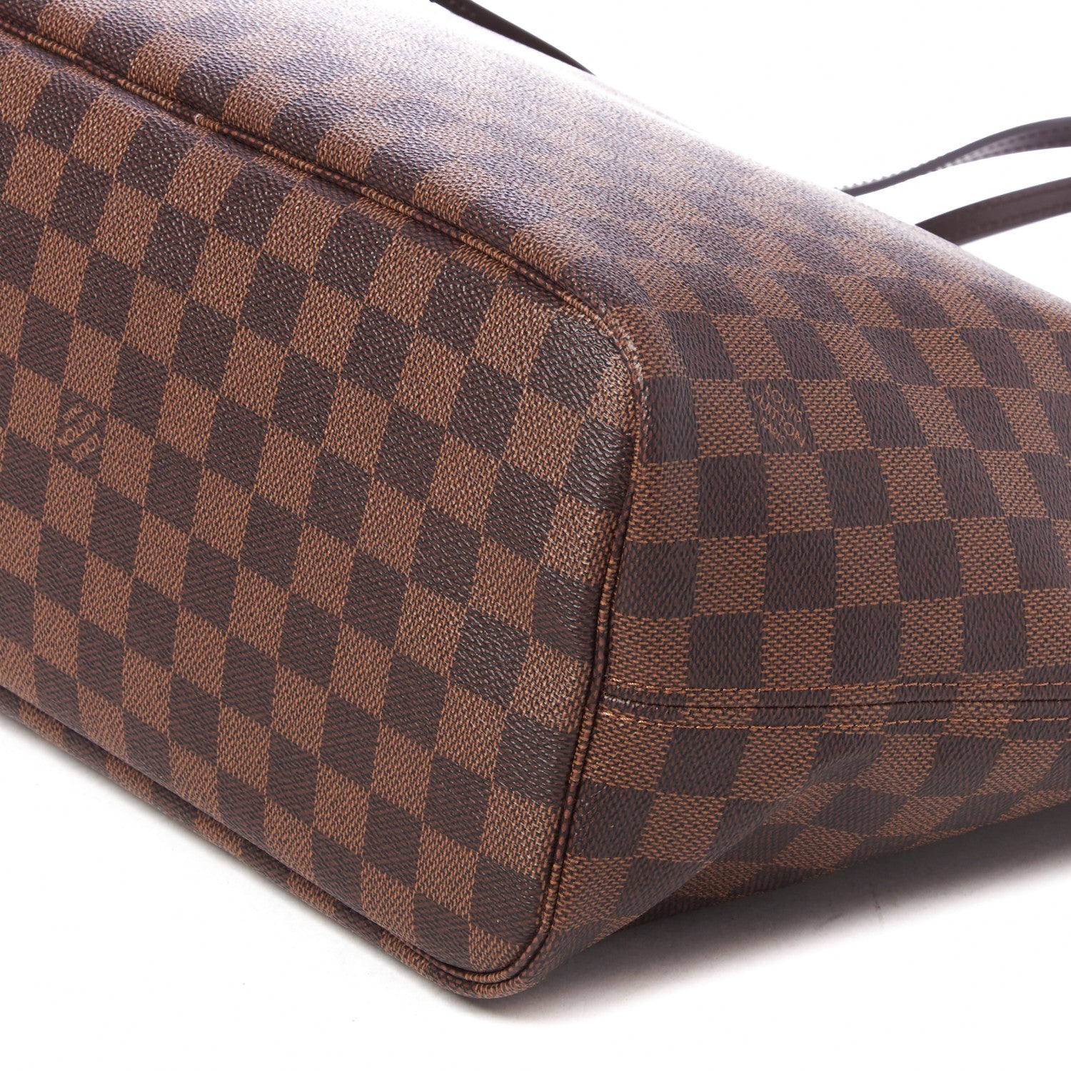 Louis Vuitton Damier Ebene Neo Neverfull MM Rose Ballerine 4 of 8