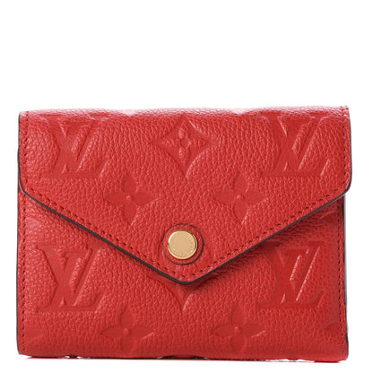 Louis Vuitton Empreinte Victorine Wallet Cherry 1 of 8