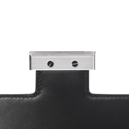Hermes Grained Monsieur Constance 24 Black 16 of 29