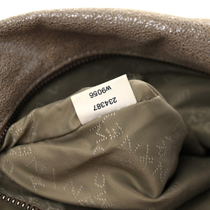 Stella McCartney Shaggy Deer Falabella Fold Over Tote Taupe 9 of 9