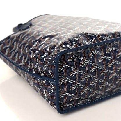 Goyard Goyardine Reversible Mini Anjou Navy 8 of 9