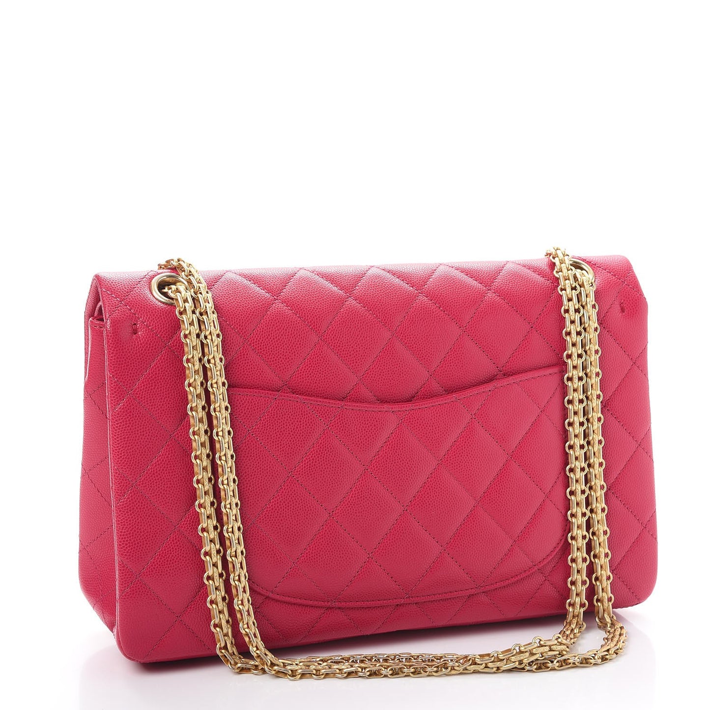 Caviar Quilted 2.55 Reissue 226 Flap Fuchsia