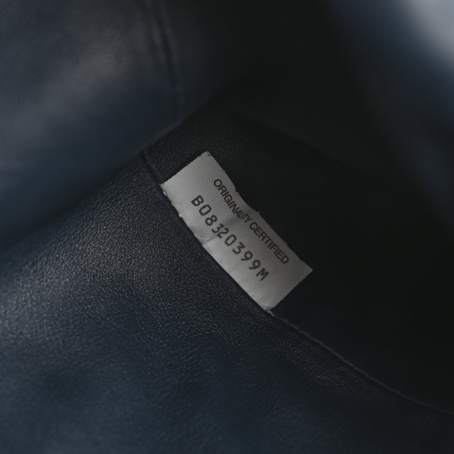Bottega Veneta Smooth Butter Calf The Pouch Oversized Clutch Deep Blue 7 of 11