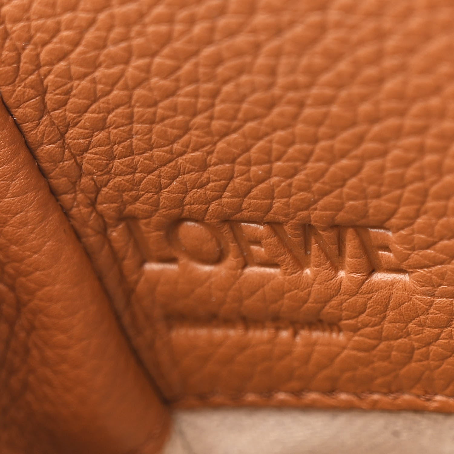 Loewe Calfskin Small Hammock Shoulder Bag Tan 6 of 10