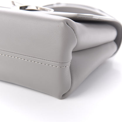 3.1 Phillip Lim 3.1 Smooth Calfskin Mini Alix Top Handle Satchel Cement 7 of 9